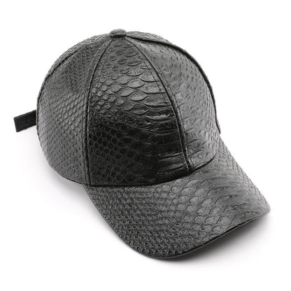 Monochromatic Light Board PU Leather Adjustable Trend Casual Baseball Cap Suitable For Outdoor Sports And Travel